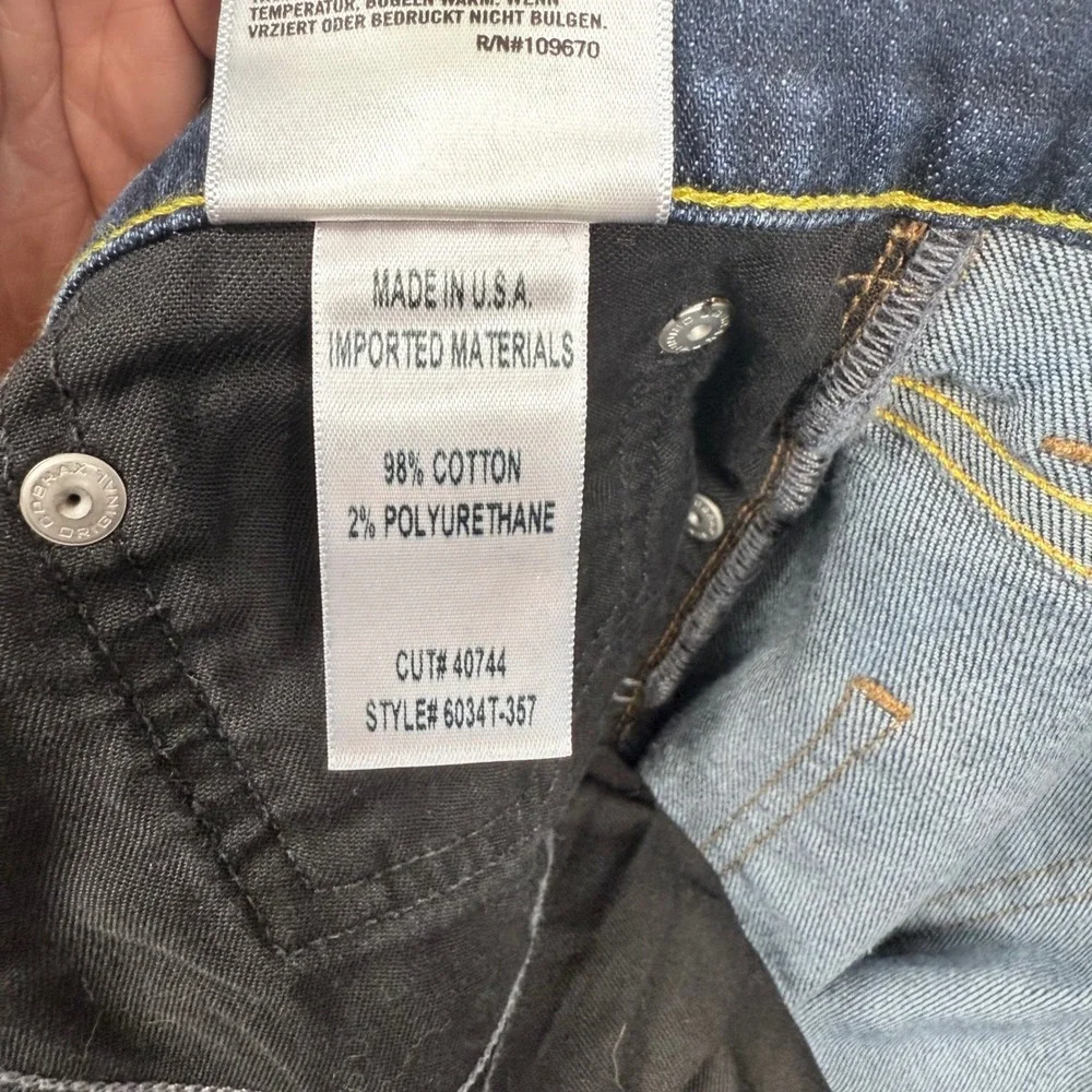 Citizens of Humanity Mens Core Dark Wash Denim Jeans Size 36 6034T-357 - Picture 13 of 15